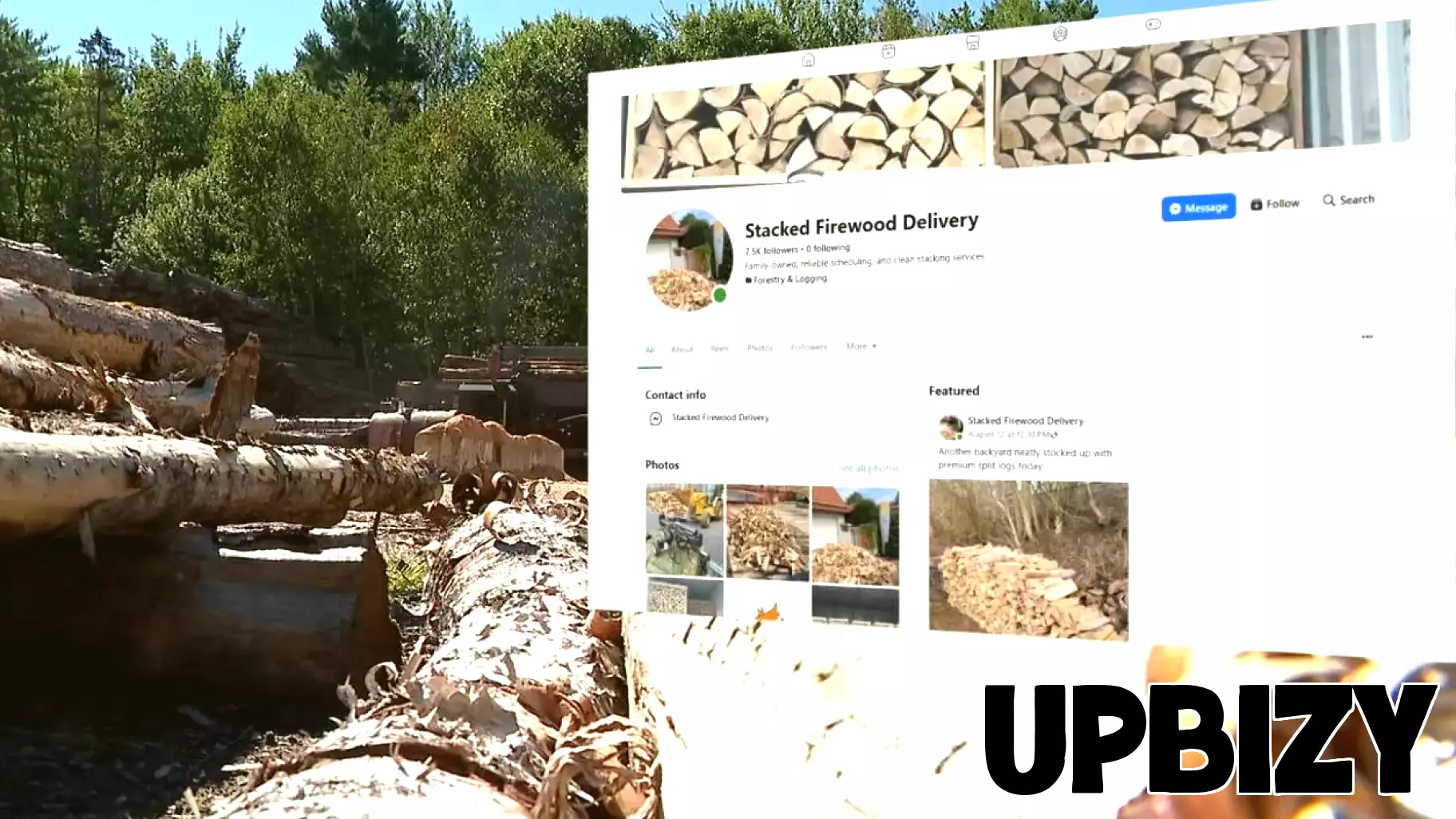 Fake firewood listings use real Maine business’s name, reviews to target buyers