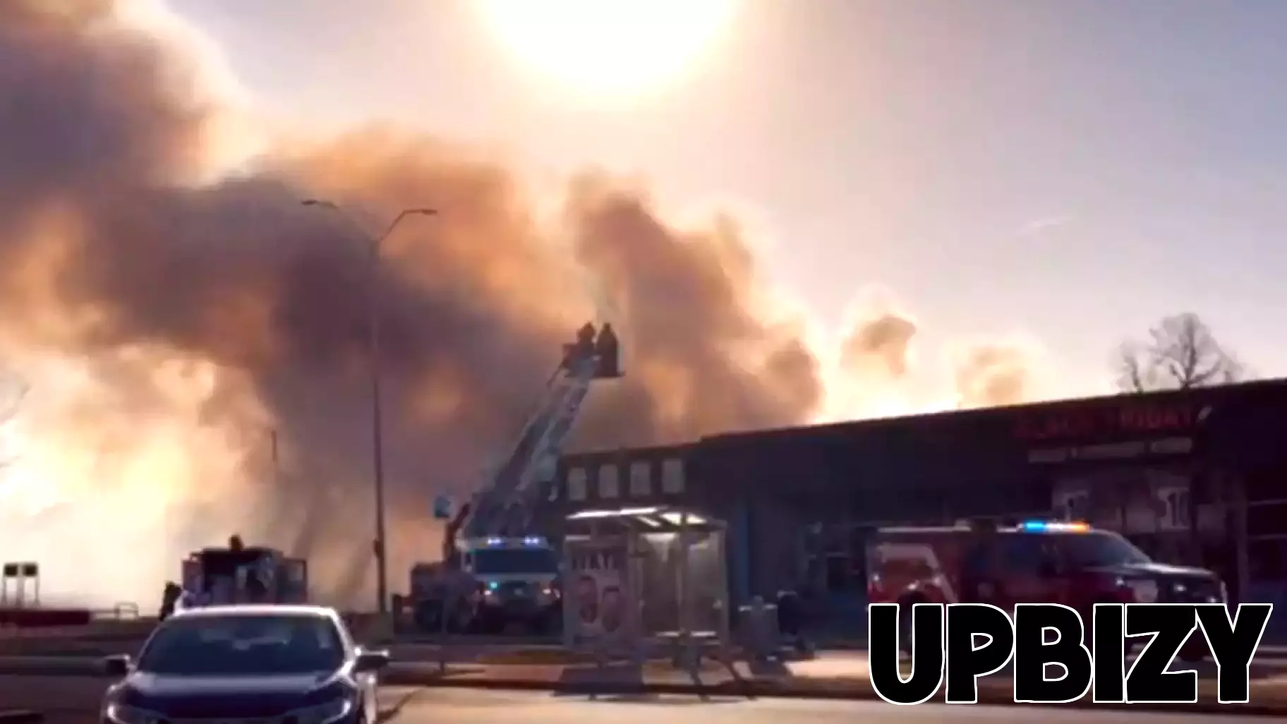 Intense Blaze Engulfs Business in Northwest Oklahoma City