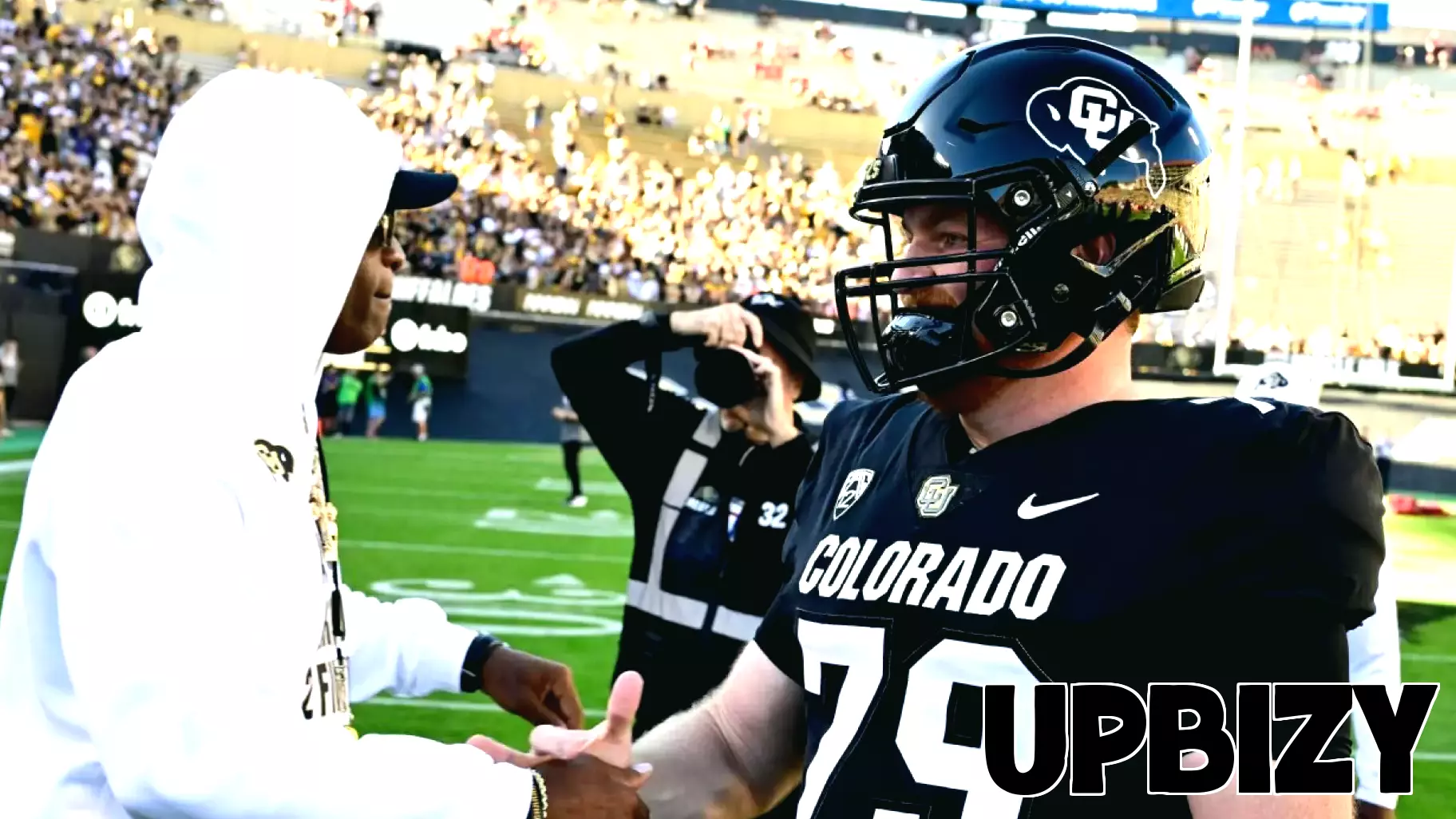 Long-Snapper Prepares for Major Business Pitch with Team Support