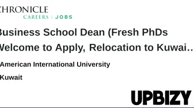 American International University Seeks New Dean for School of Business