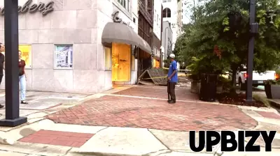 Facade Collapse in Downtown Birmingham