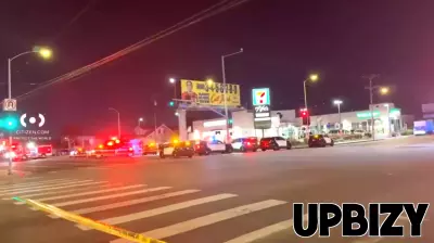 LAPD officers respond to business robbery call, fatally shoot suspect behind counter