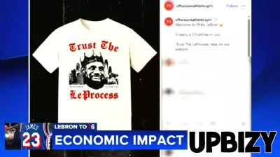 Philly Fans and Businesses Brace for LeBron James' Arrival